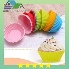 Khuôn Bánh Cupcake Silicon Khay Khuôn Muffin Nhiều Mẫu Mã Đẹp Đặc Sắc Tái Sử Dụng Nhiều Lần - CUPCAKESILI - CUPCAKESILITRON