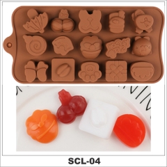 Khuôn Silicon Làm Bánh Socola Thạch Râu Câu 3D DỄ THƯƠNG Chịu Nhiệt Độ Cao - SCL-04