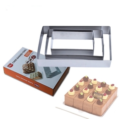 COMBO 3 KHUÔN NHẤN BÁNH MOUSSE HÌNH CHỮ NHẬT - CBMOUS3P-CN