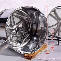 RAYBOTXOAY125 - Rây Bột Siêu Mịn Tròn Inox Làm Bánh Cao Cấp Tiện Dụng
