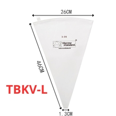 Túi Bắt Kem Vải Trang Trí Dụng Cụ Làm Bánh Kem Sinh Nhật Gato Bông Lan Tái Sử Dụng Nhiều Lần - TBKV-L