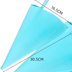 Túi bơm bắt bông kem trang trí bánh kem sinh nhatak gato bông lan bằng silicone 12 INCH - TBK12IN