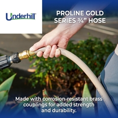 Ống nước Underhill  Proline gold -5/8 in x 100 ft - 125PSI Wp - Chịu áp suất 500PSI