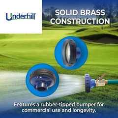 Vòi phun hoa sen Underhill cho sân golf - Đầu vào ren 3/4in - 40 GPM 80 PSI - SHN-75