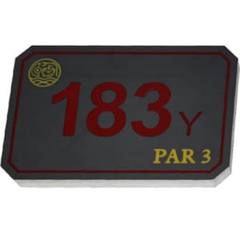 Biển đánh dấu Tee nhựa sân golf