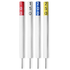 Cọc đánh dấu Fairway sân golf gỗ tròn