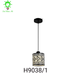 Đèn thả lồng đèn đen H9038/1- Led Thiên Mã