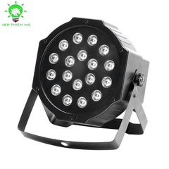 Đèn vũ trường cảm ứng nhạc 18led RGB- Led Thiên Mã
