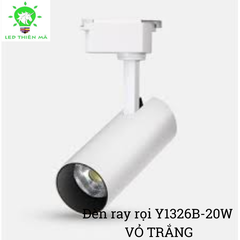 Đèn rọi ray COB vỏ trắng - Y1326B -20W Led Thiên Mã
