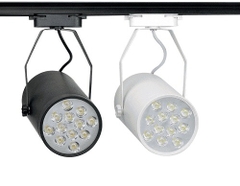 Đèn rọi ray mắt trâu 12W ánh sáng trắng vàng -Led Thiên Mã