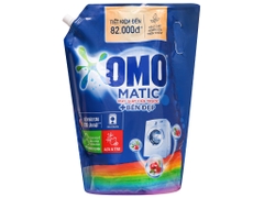 Nước giặt OMO Matic cửa trước bền màu tinh chất lựu tre túi 3.7kg