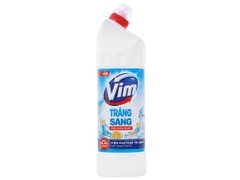 Gel tẩy bồn cầu và nhà tắm VIM trắng sáng hương chanh sả dịu mát 880ml