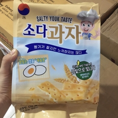 Bánh quy soda ăn kiêng 4 vị JK Hàn Quốc 420g