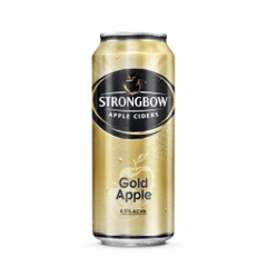 Nước táo lên men Strongbow Gold lon 330ml