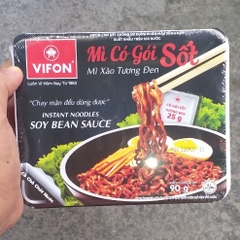 Mì xào tương đen Vifon 90g (có gói sốt thịt)