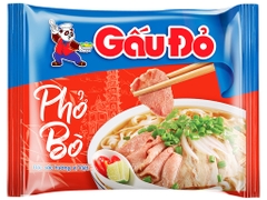 Gói Phở Bò Gấu Đỏ 65g