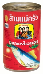 Cá hộp, cá nục sốt cà 3 cô gái Thái Lan 155g