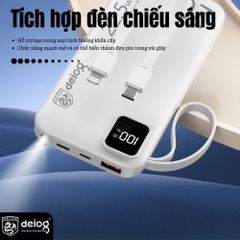 PIN SẠC DỰ PHÒNG CHÍNH HÃNG DEIOG DY-201 20.000MAH SẠC NHANH 22.5W