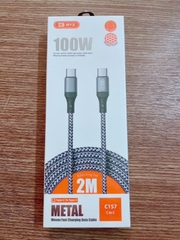 CÁP SẠC BYZ C157 TYPE-C TO TYPE-C