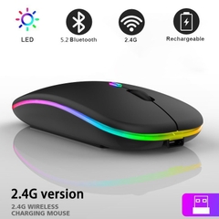 CHUỘT KHÔNG DÂY BLUETOOTH 2.4GHZ LED RGB GIÁ SỈ