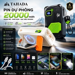 PIN SẠC DỰ PHÒNG CHÍNH HÃNG TAHADA T-215A 20.000MAH SẠC NHANH 22.5W