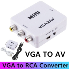 BOX CHUYỂN TÍN HIỆU VGA RA AV