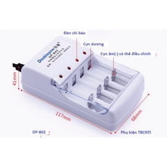 BỘ SẠC PIN AA/AAA ĐA NĂNG DP-B02 GIÁ SỈ