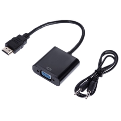 Cáp Chuyển Hdmi Ra VGA (Có Audio) Giá Sỉ
