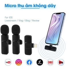 MIC THU ÂM K9 CHUI IPHONE (2MIC)