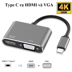Cáp Chuyển Đổi Type-C Sang HDMI và VGA Giá Sỉ
