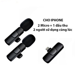 MIC THU ÂM K9 CHUI IPHONE (2MIC)