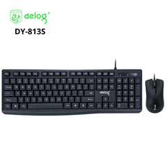 COMBO PHÍM CHUỘT CÓ DÂY CHÍNH HÃNG DEIOG DY-813S