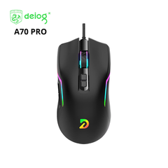 CHUỘT CÓ DÂY CHÍNH HÃNG DEIOG A70 PRO MARCO LED RGB