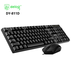 COMBO PHÍM CHUỘT CÓ DÂY CHÍNH HÃNG DEIOG DY-811D