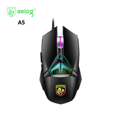 CHUỘT CÓ DÂY CHÍNH HÃNG DEIOG A5 LED RGB