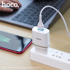 BỘ SẠC HOCO C12Q MICRO