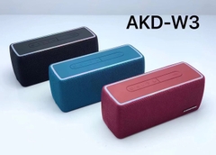 LOA BLUETOOTH AKD-W3 CÓ LED RGB GIÁ SỈ