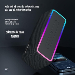 LOA BLUETOOTH AKD-W3 CÓ LED RGB GIÁ SỈ