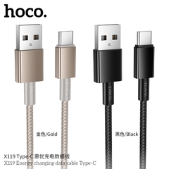 CÁP SẠC HOCO X119 USB TO TYPE-C