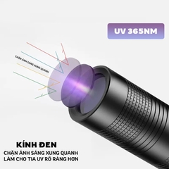ĐÈN PIN UV TIA CỰC TÍM CHUYÊN DỤNG ĐỂ NHẬN DẠNG, CHỐNG HÀNG GIẢ