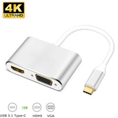 Cáp Chuyển Đổi Type-C Sang HDMI và VGA Giá Sỉ