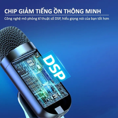 MICRO THU ÂM, LIVESTREAM ĐỂ BÀN MINI K6 LỌC ÂM, CHỐNG ỒN CHO MÁY TÍNH, LAPTOP GIÁ SỈ