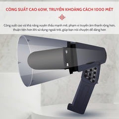 LOA PHÓNG THANH 60W 8168 CÓ BLUETOOTH (2 PIN)