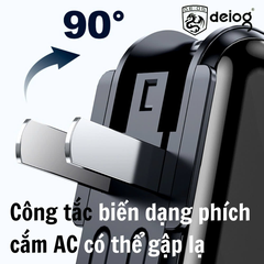PIN SẠC DỰ PHÒNG CHÍNH HÃNG DEIOG DY-101 20.000MAH SẠC NHANH 22.5W