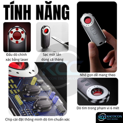 MÁY DÒ SÓNG PHÁT HIỆN CAMERA THEO DÕI, GPS, NGHE LÉN AK400