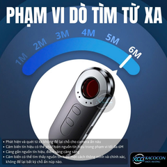 MÁY DÒ SÓNG PHÁT HIỆN CAMERA THEO DÕI, GPS, NGHE LÉN AK400