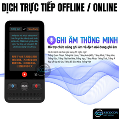 MÁY PHIÊN DỊCH THÔNG MINH AI TRANSLATOR T13