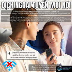 MÁY PHIÊN DỊCH THÔNG MINH AI TRANSLATOR T13