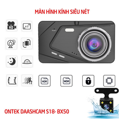 CAMERA HÀNH TRÌNH XE HƠI BX50 DUAL LENS