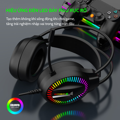 TAI NGHE VI TÍNH CHÍNH HÃNG DEIOG X10 LED RGB USB 7.1